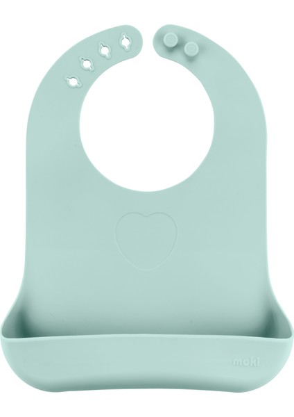 Silikon Mama Önlüğü Spring Yeşil