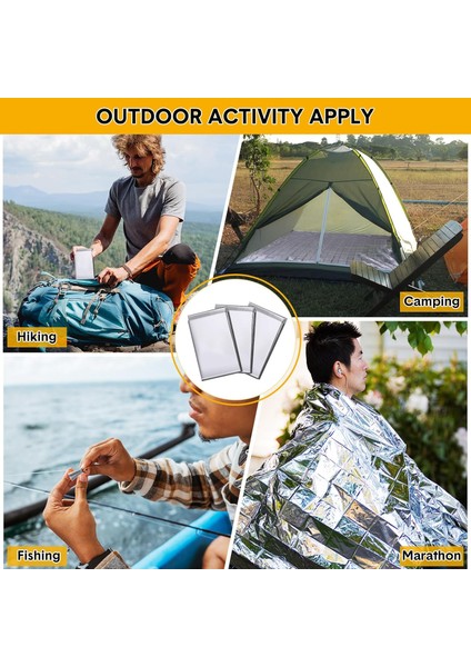 Acil Durum Seti | Termal Battaniye ( Tek Tarafllı) ve Acil Durum Gıda | Deprem, Afet, Ilk Yardım, Survival Kit ve Kamp Için Uygun Hayatta Kalma Seti