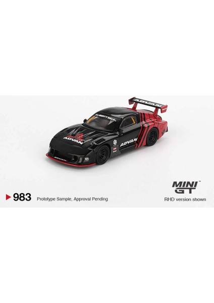 1/64 Mazda Rx-7 Lb-Super Silhouette Advan