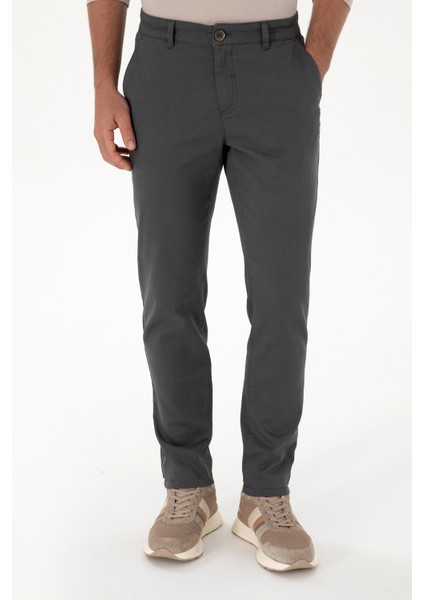 Erkek Gri Pantolon (Kanvas-Chino) 50316831-VR024 fiyatları