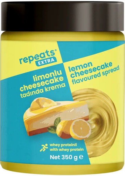 Extra Proteinli Limonlu Cheesecake Tadında Krema 350GR