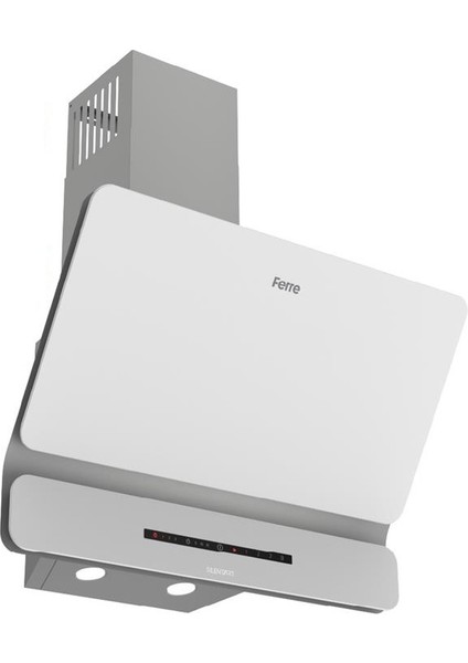 White FryArt 3 Lü Ankastre Set ( QEP63CB - SC406-WFA - D081-SA ) A++ Sessiz Davlumbaz - 65 cm Wok Bek Ocak fırsatları