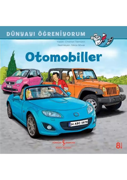 Uçak, Tren ve Gemi + Otomobiller + Kurtarma Araçları + Inşaat Makineleri (4 Kitap Takımı) + Sticker Hediyeli modelleri
