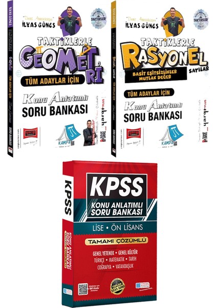 Taktiklerle Geometri Rasyonel Sayılar Ilyas Güneş - Lise Önlisans Konu Ant. Soru