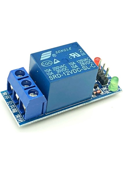 Tek Yön 1-Way Relay Module 12V Röle Modül Düşük Seviye Tetikleme Rölesi fiyatları