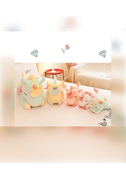 Uyku ve Oyun Arkadaşı Peluş Unicorn 55 cm modelleri