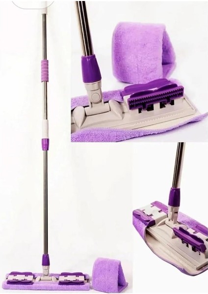 Hrz Teleskopik Mandallı Mikrofiber Sihirli Mop Yüzey Temizleyici modelleri