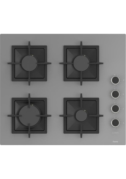 Grey FryArt 3 Lü Ankastre Set ( QEP63CPR - SC208-FA - D082-SA ) A++ Sessiz Davlumbaz modelleri