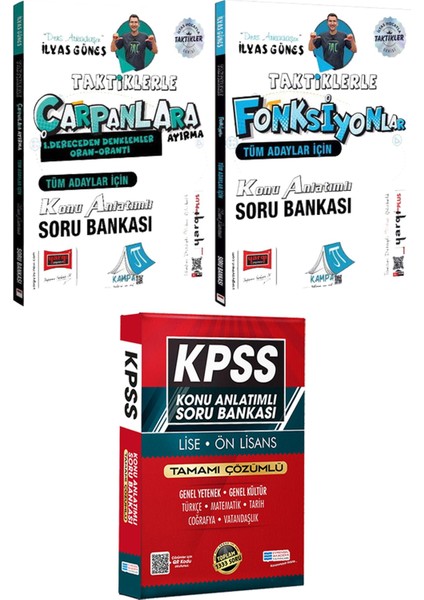 Taktiklerle Çarpanlara Ayırma Fonksiyonlar Ilyas Güneş - Lise Önlisans Konu Ant. Soru