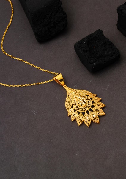 Hint Motifli 22 Ayar Altın Kolye fırsatları