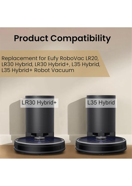Eufy Robovac L35 HYBRID/L35 HYBRID+/LR30 HYBRID/LR30 Hybrid+ Elektrikli Süpürge Parçası Yedek Çöp Torbası,b Için Toz Torbaları (Yurt Dışından) fiyatları