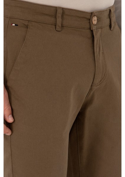 Erkek Haki Pantolon (Kanvas-Chino) 50316831-VR027 indirimleri