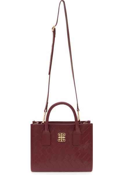 Kadın Bordo El Çantası 50315848-VR014