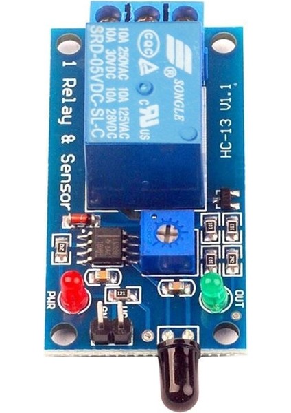 5V Infrared Alev Sensörü Flame Sensor Module