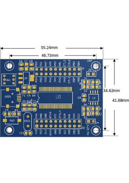 Ez-Usb FX2LP CY7C68013A USB Mantık Analiz Kartı Logic Analyzer fırsatları