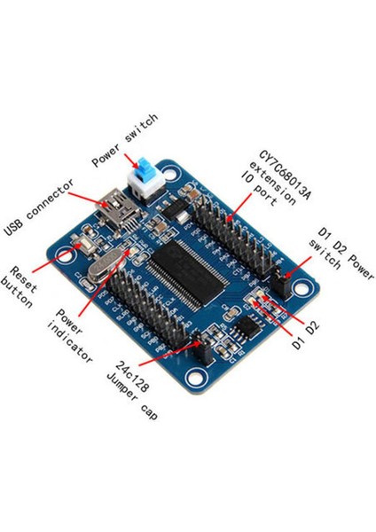 Ez-Usb FX2LP CY7C68013A USB Mantık Analiz Kartı Logic Analyzer indirimleri