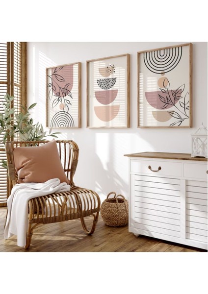 Dekoratif 3lü Tablo,ahşap Çerçeveli,soyut Tablo,duvar Tablo,duvar Susu,mutfak Tablo Cerceveli Tablo fiyatları