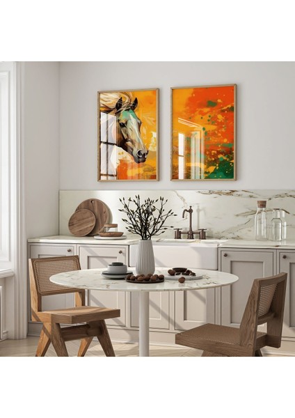 Dekoratif 3lü Tablo,ahşap Çerçeveli,soyut Tablo,duvar Tablo,duvar Susu,mutfak Tablo Cerceveli Tablo fiyatları