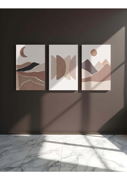 Duvar Tablosu Çerçeve Görünümlü Mutfak Tabloları 3 Lü Tablo Premium Kalite Modern Tablo Bohem Tablo fiyatları