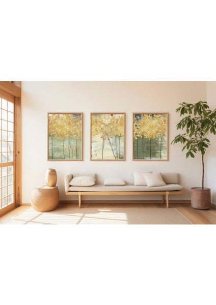 Dekoratif 3lü Tablo,ahşap Çerçeveli,soyut Tablo,duvar Tablo,duvar Susu,mutfak Tablo Cerceveli Tablo modelleri