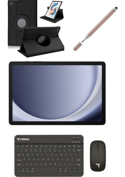 Galaxy Tab A9 8gb 128GB 8.7" Tablet+Kılıf+Kalem+Klavye+Mouse