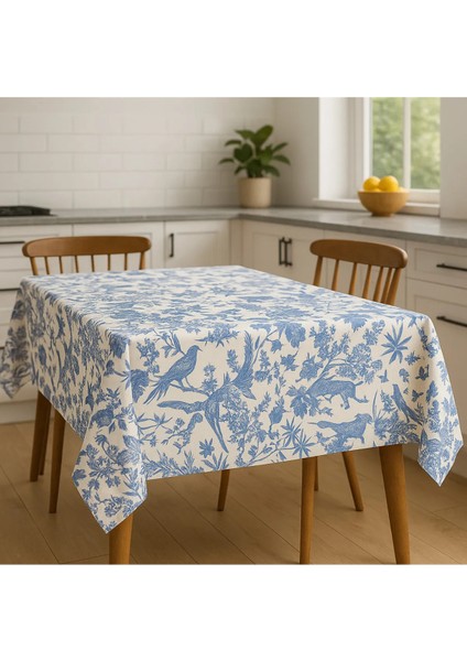 Masa Örtüsü Dertsiz Leke Tutmaz Sıvı Geçirmez Masa Örtüsü