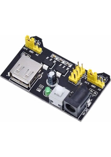 MB-102 Breadboard Güç Kaynağı Modülü Dual 5V/3.3V Output Dc Voltaj Regülatörü