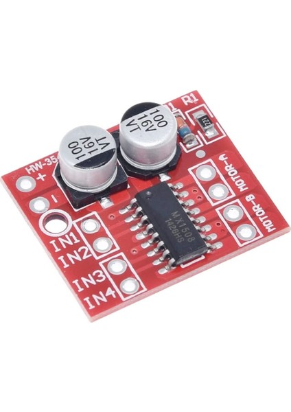 L298N Mini 2 Yönlü Motor Sürücü Ileri ve Geri Pwm Hız Regülatörü Dual H-Bridge Stepper Motor