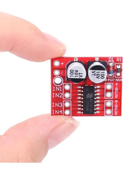 L298N Mini 2 Yönlü Motor Sürücü Ileri ve Geri Pwm Hız Regülatörü Dual H-Bridge Stepper Motor modelleri
