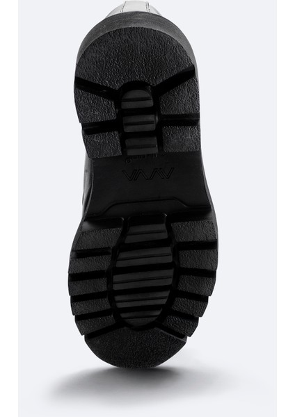 Erkek Siyah %100 Deri Bağcıklı Klasik Ayakkabı A42y8006