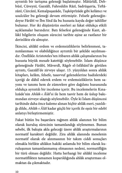 Ahlâkîliğin Doğası - Ömer Türker