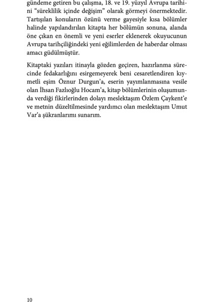 Modern Avrupa Tarihini Yeniden Düşünmek - Fatih Durgun
