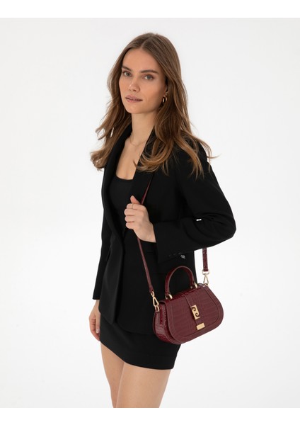 Kadın Bordo Çapraz Çanta 50315839-VR014