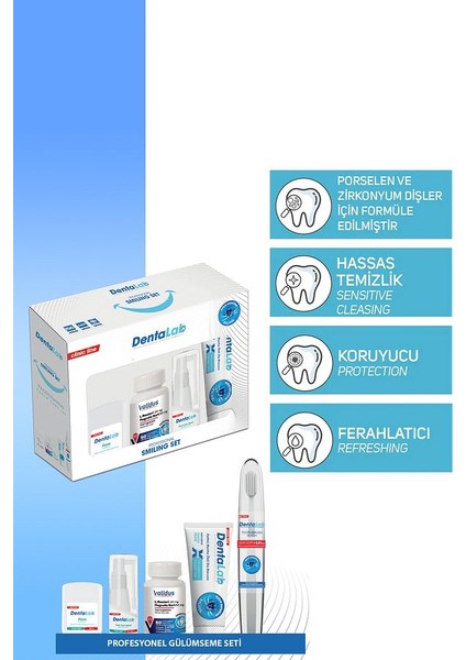 Clinic Seri Profesyonel Gülümseme Seti Diş Macunu Bakım Spreyi Çiğneme Tableti Diş Fırçası Ipi fiyatları