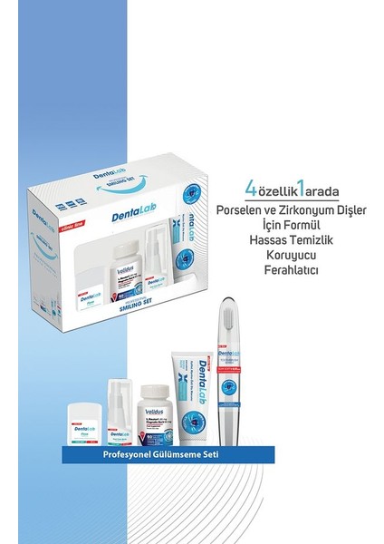 Clinic Seri Profesyonel Gülümseme Seti Diş Macunu Bakım Spreyi Çiğneme Tableti Diş Fırçası Ipi indirimleri