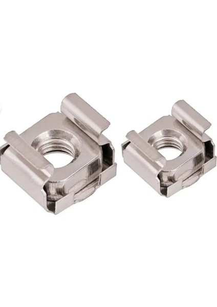 M6 Kafes SOMUN-M6X15 Ysb Vida Kabin Somun-Vida (50 Set) Civata
