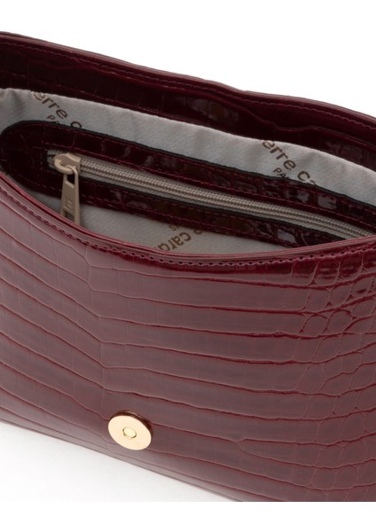 Kadın Bordo El Çantası 50315840-VR014