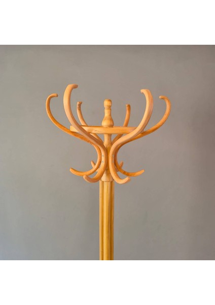 Ahşap Askılık - Tonet Ayaklı Askılık - 6'lı Askılık - Ceket Elbise Askılık (DEĞİŞTİRİLEBİLİR RENK) fiyatları