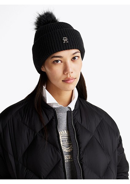 Tommy Hılfıger Kadın Bere AW0AW16848-BDS