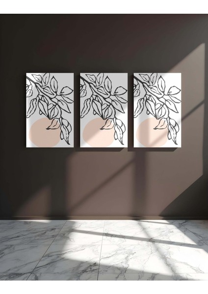 Duvar Tablosu Çerçeve Görünümlü Mutfak Tabloları 3 Lü Tablo Modern Tablo Bohem Tablo Premium Kalite fiyatları