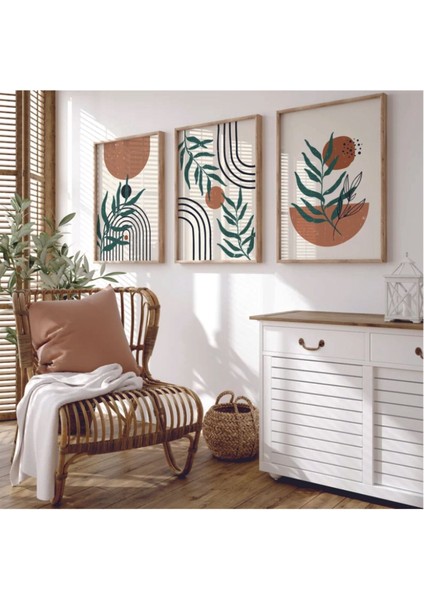 Dekoratif 3lü Tablo,ahşap Çerçeveli,soyut Tablo,duvar Tablo,duvar Susu,mutfak Tablo Cerceveli Tablo fiyatları