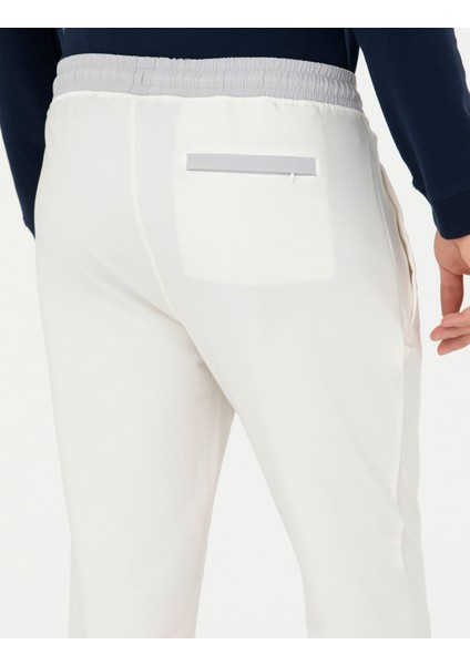 Erkek Ekru Slim Fit Eşofman Altı 50274869-VR019