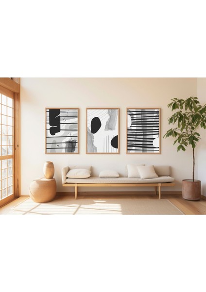 Dekoratif 3lü Tablo,ahşap Çerçeveli,soyut Tablo,duvar Tablo,duvar Susu,mutfak Tablo Cerceveli Tablo fiyatları
