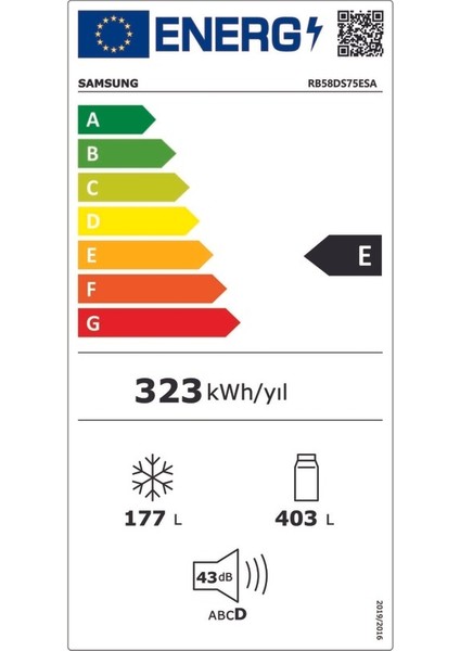 RB58DS75ESA/TR 580 Lt Alttan Donduruculu No-Frost Buzdolabı, İkili Soğutma fiyatları