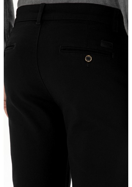 Erkek Siyah Pantolon (Kanvas-Chino) 50311606-VR046