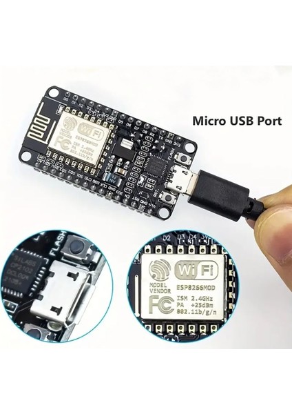 ESP8266 CP2102 Geliştirme Kartı modelleri