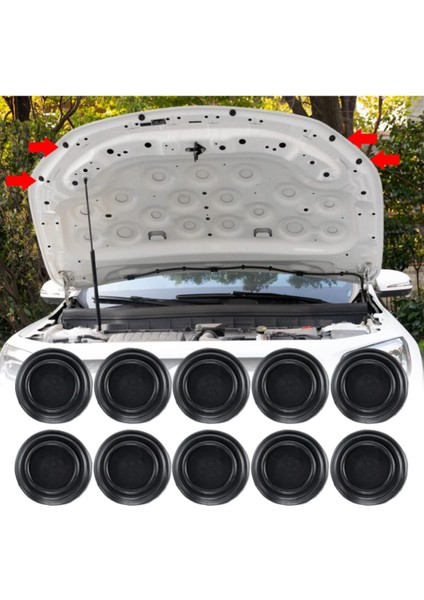 Volkswagen Scirocco Uyumlu Kapı Sesi Susturucu & Darbe Emici Pad Anti Ses Engelleme KSD1052