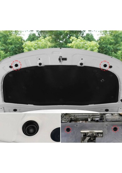 Araç Kapı Stoperi Kapı Kapatma Ses Azaltıcı 10LU Siyah - Araç Kapı Stoperi modelleri