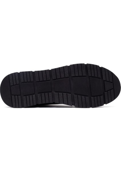 Kadın Siyah Bağcıklı Sneaker 25AFE250814 fırsatları