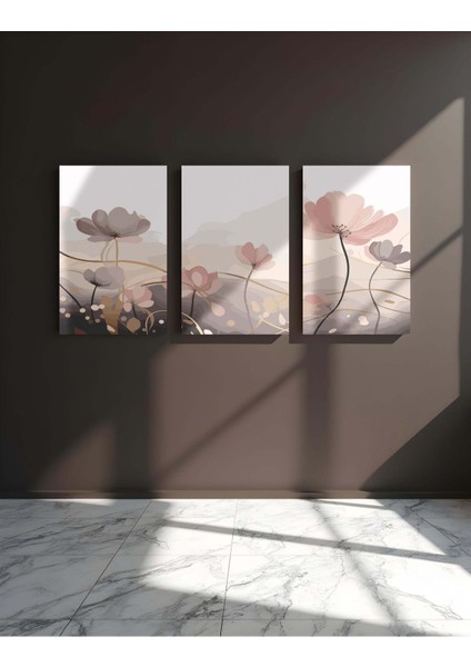 Duvar Tablosu Çerçeve Görünümlü Mutfak Tabloları 3 Lü Tablo Modern Tablo Bohem Tablo Premium Kalite fiyatları